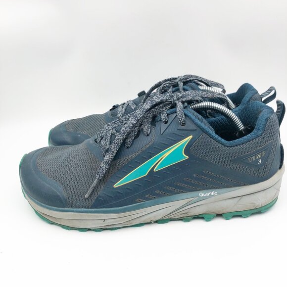 ALTRA Timp 3 FootShape Zero Drop Trail Running Shoes Blue Womens 8.5 - Picture 4 of 11